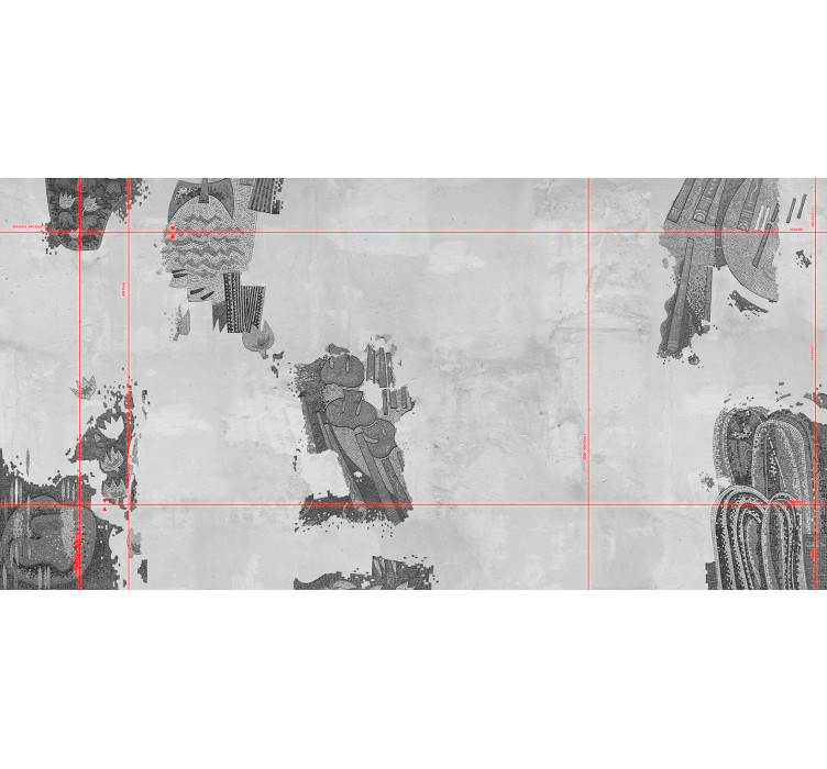 Дизайнерские обои Mosaico BW by Yevhenii Litvinenko1